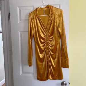 Beautiful gold dress